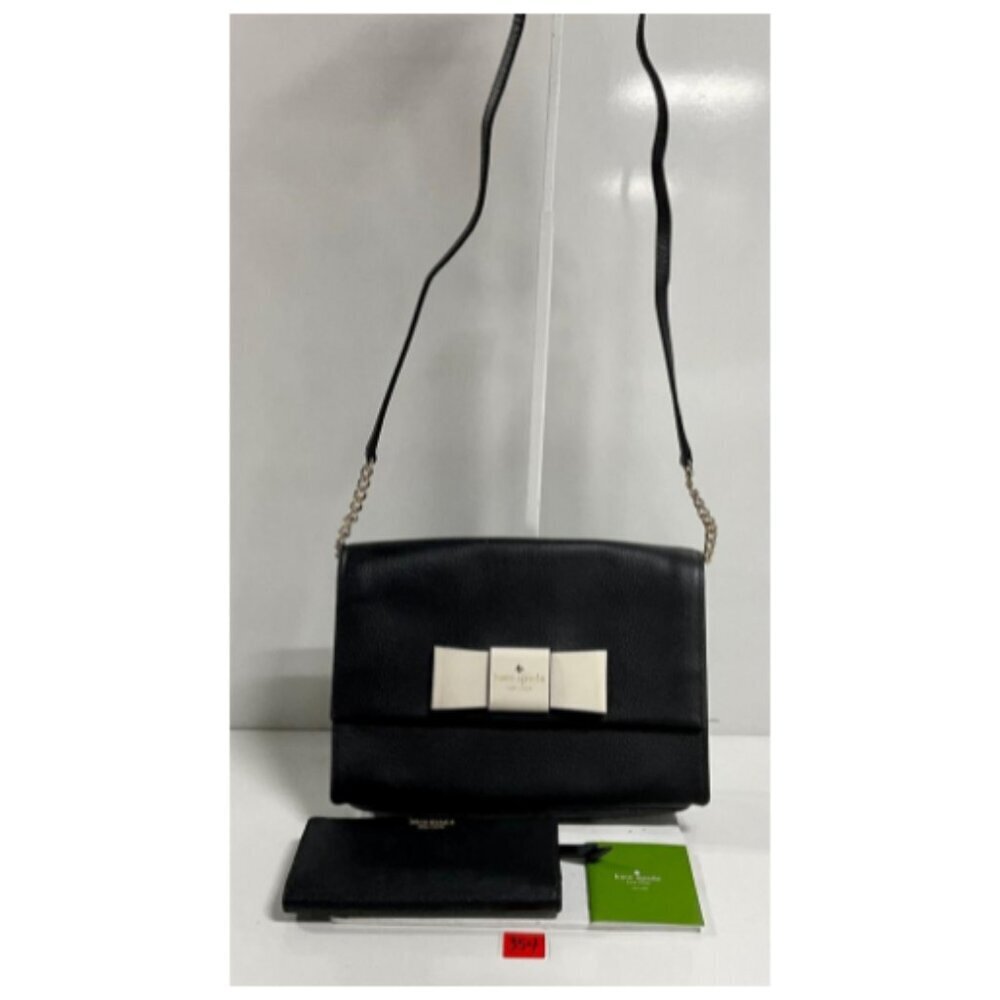 ♠️♠️ Kate Spade Robinson Street Zanni Black Crossbody & Wallet NWOT